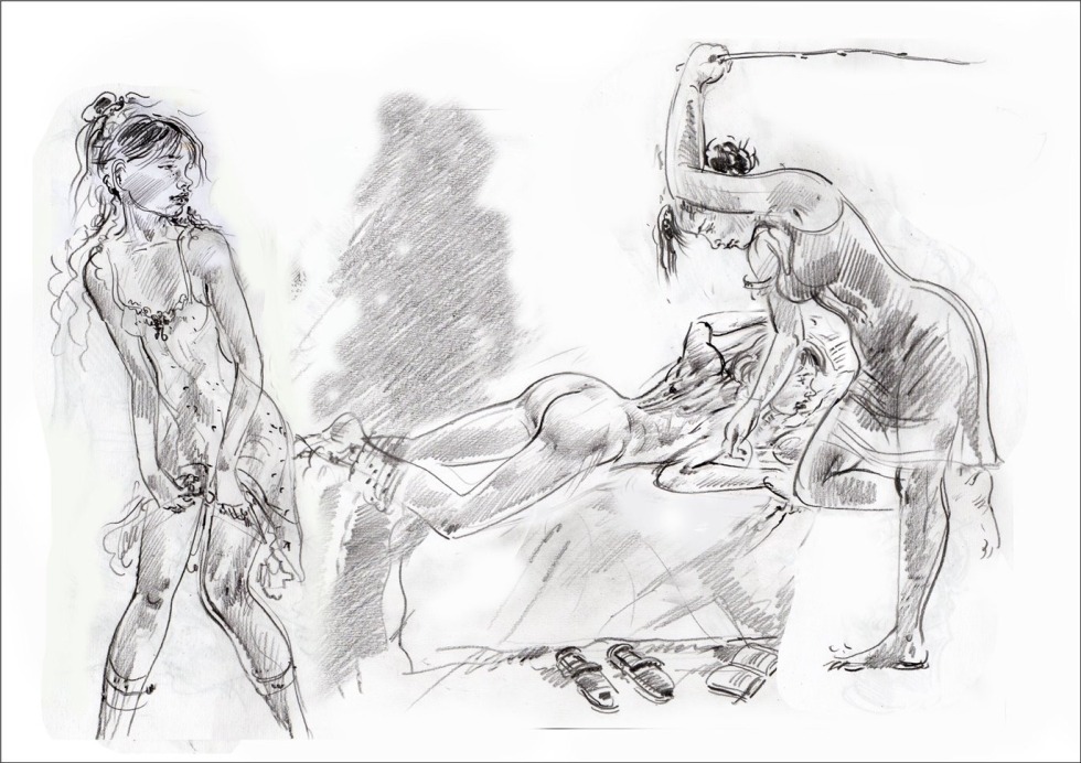 Spanking flogging girls