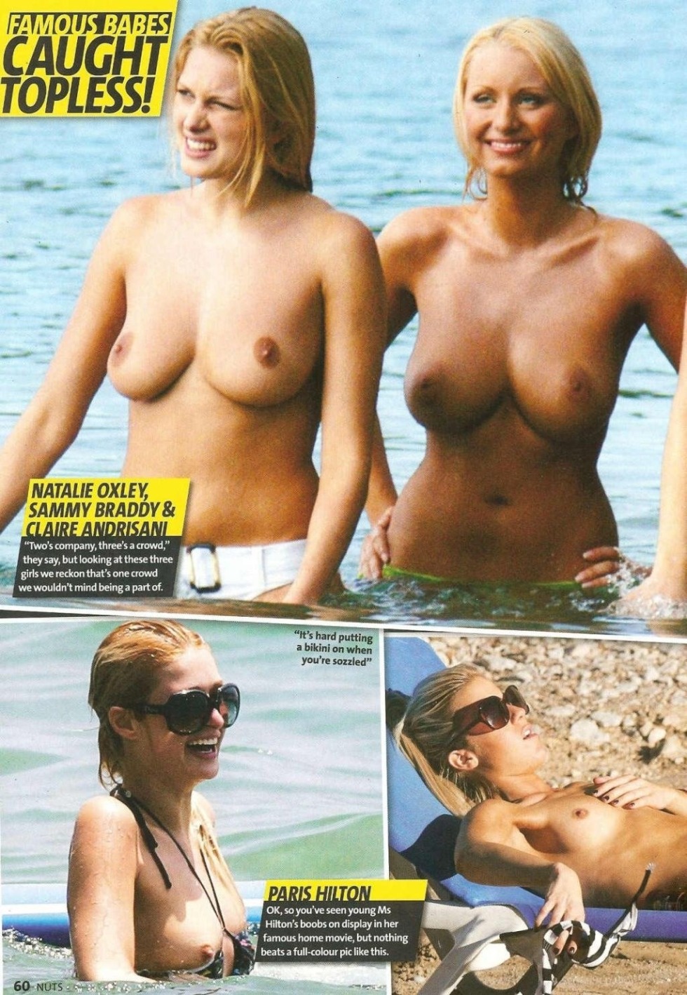 Russian stars topless