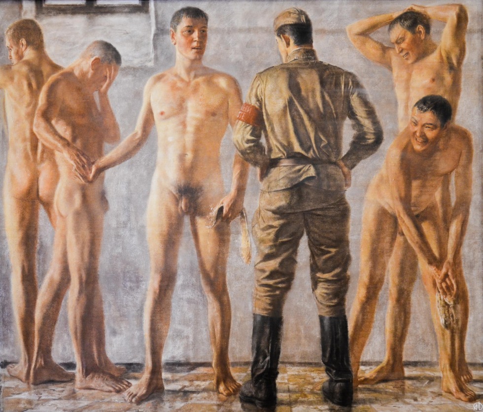 Male nudity in art
