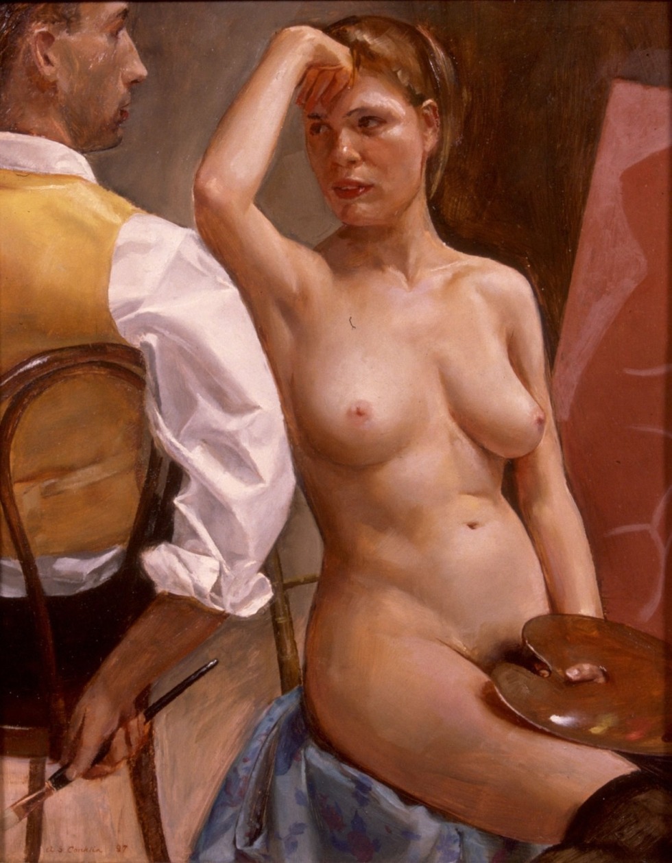 Artist Javier Arisabalo nude
