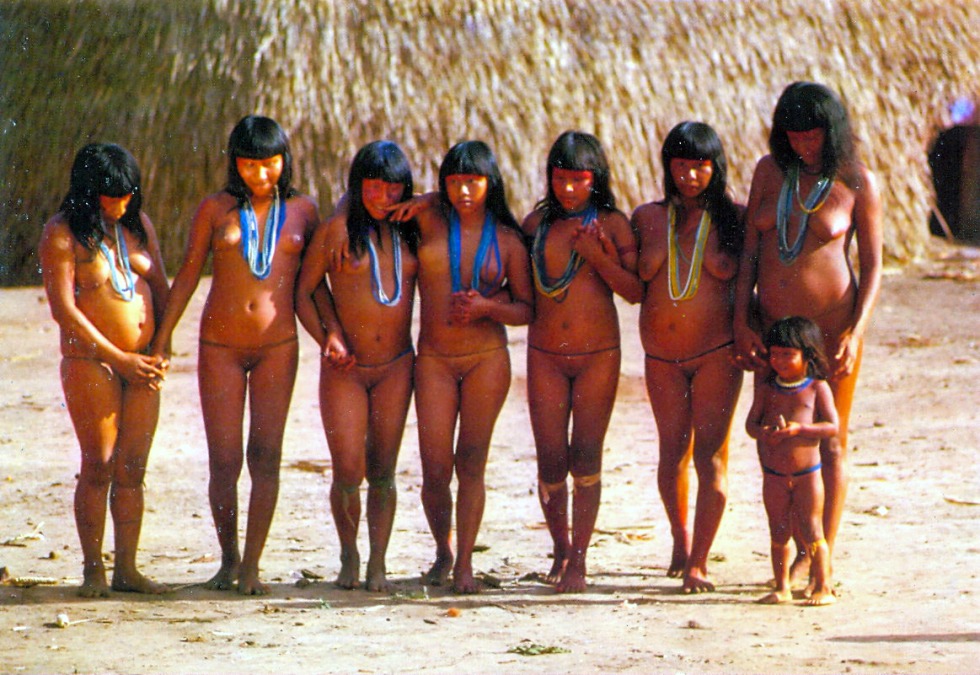 Indians from the Xingu River Brazil
