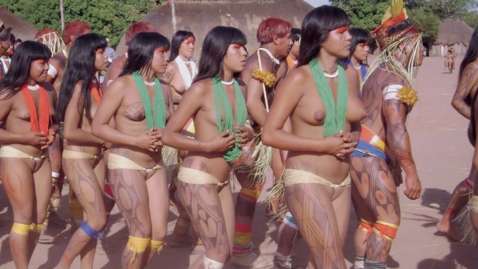 Indians from the Xingu River Brazil
