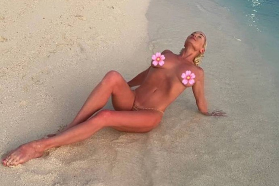 Anastasia Volochkova is naked