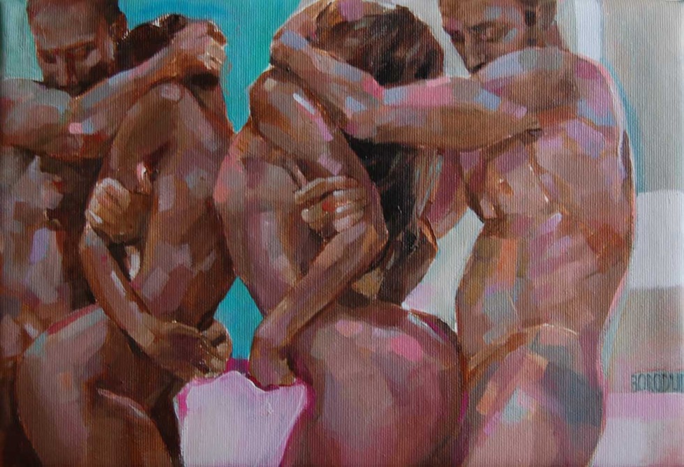 Modern pornographic painting