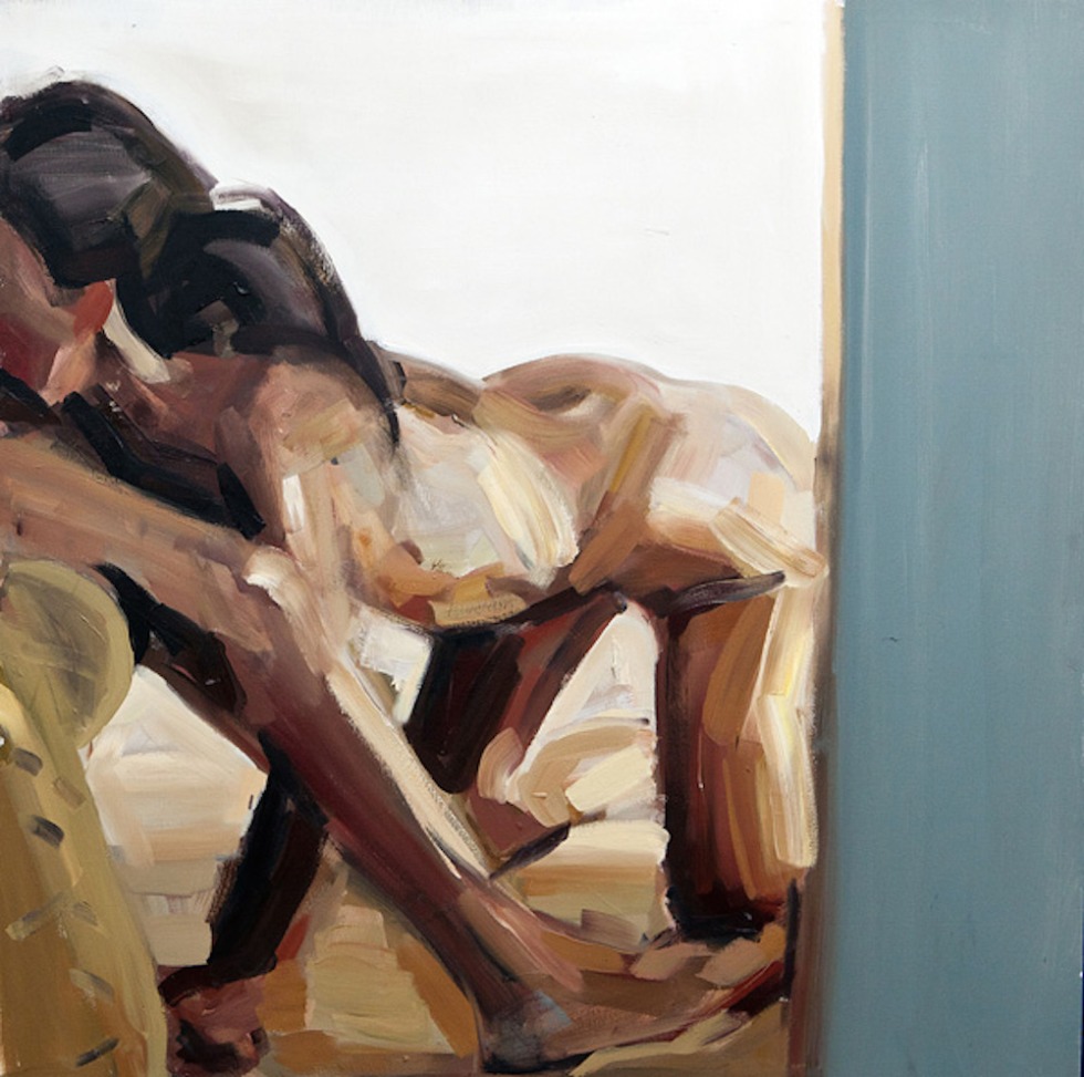 Pornographic painting of contemporary artists