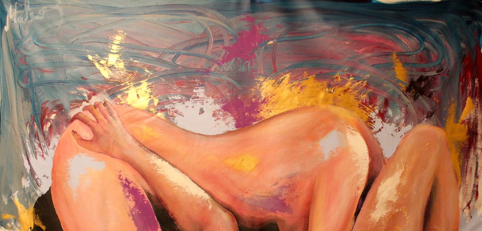 Erotic paintings with paints