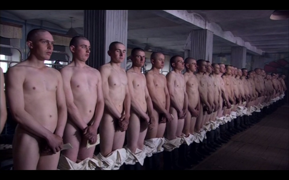 Naked guys in the film Cadets