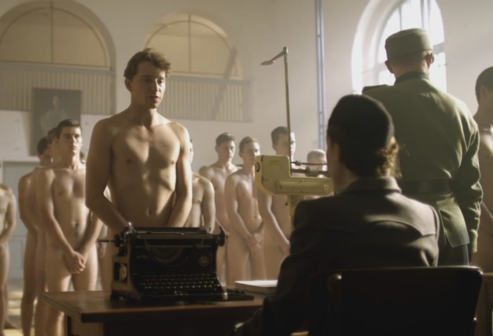 Beautiful naked cadets