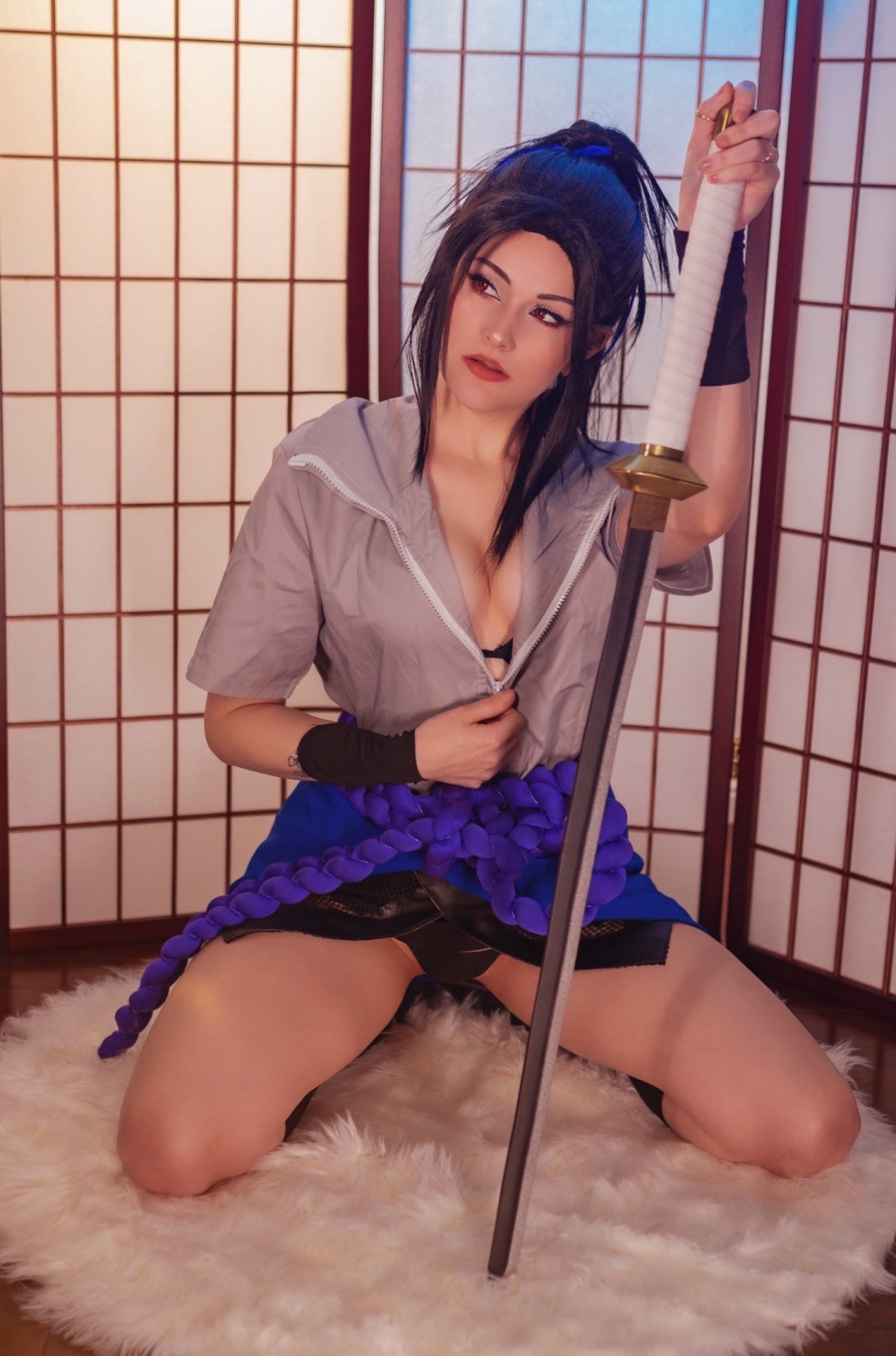 Ri Care cosplay Sasuke