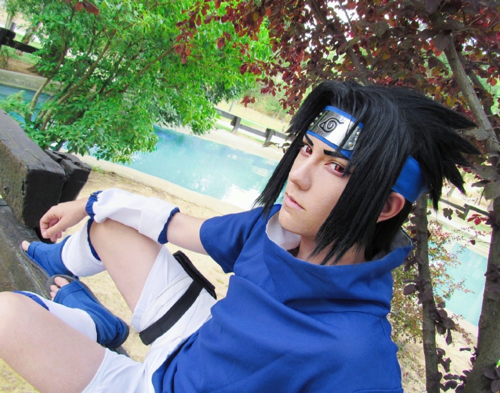 Cosplay Anime Naruto Sasuke