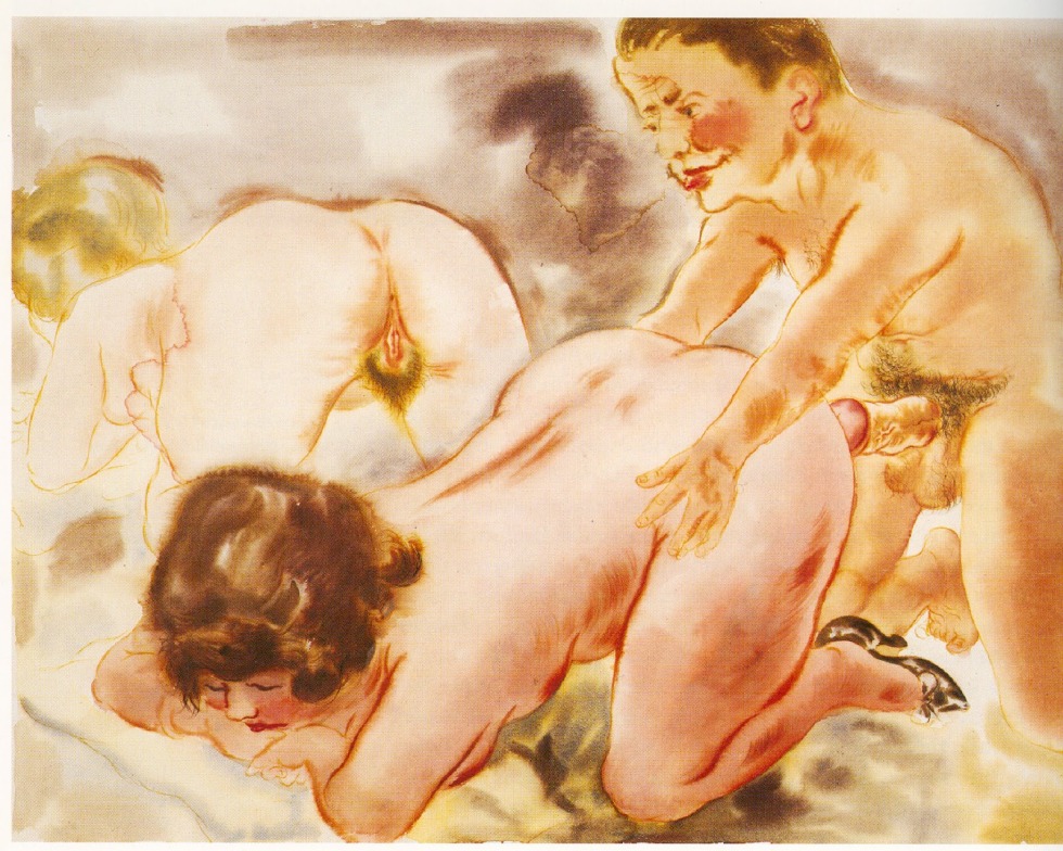 Pornographic painting