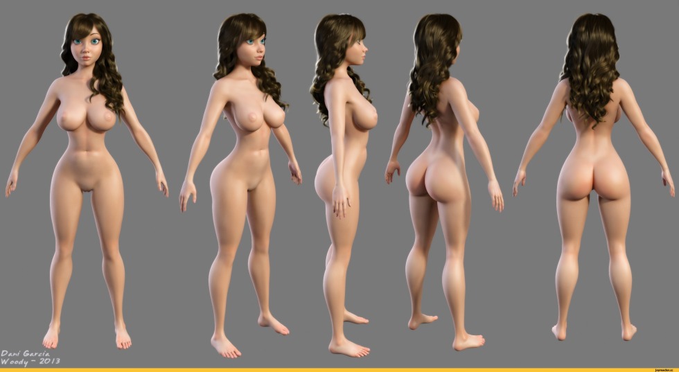 Beautiful naked women 3 d