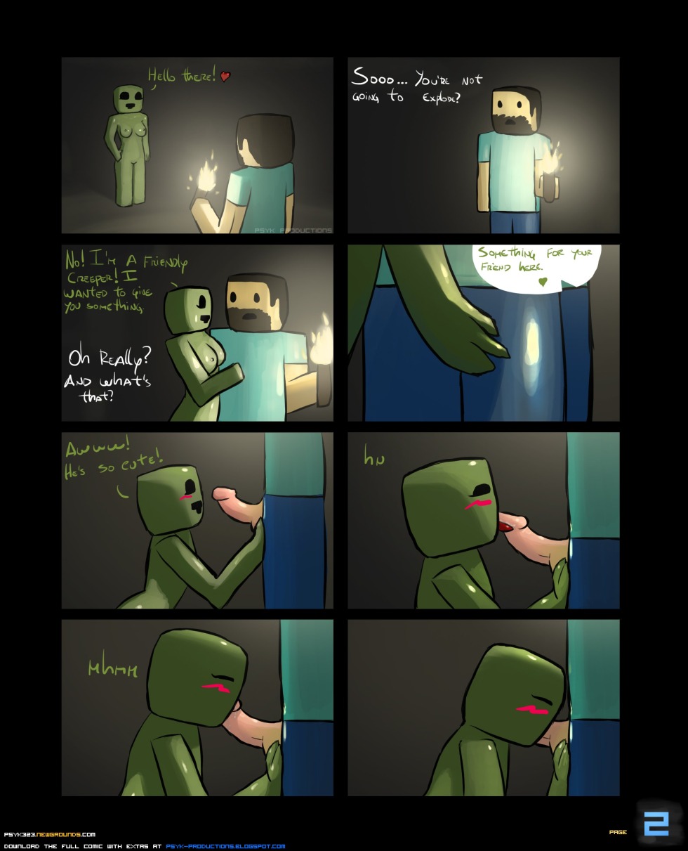 Minecraft Hentai Comics Cryper