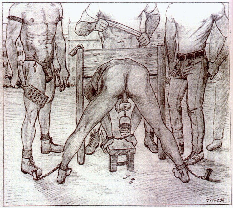 Medieval torture of a member