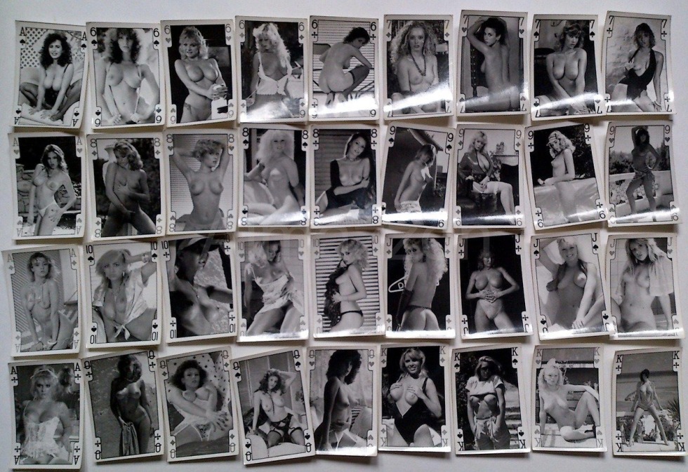 Soviet black white porn cards