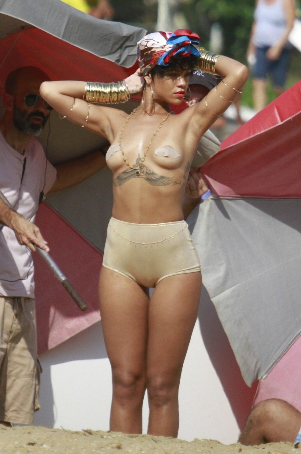 Photo of naked singer Rihanna