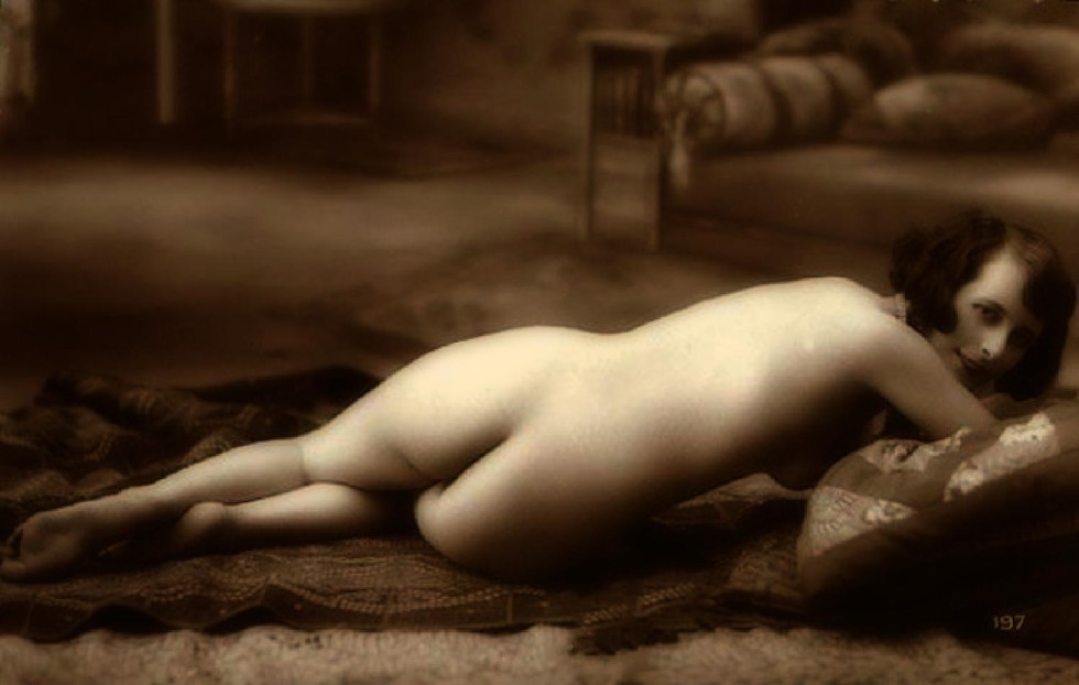 Naked retro Maria girl June Palmer Margot Kennedy