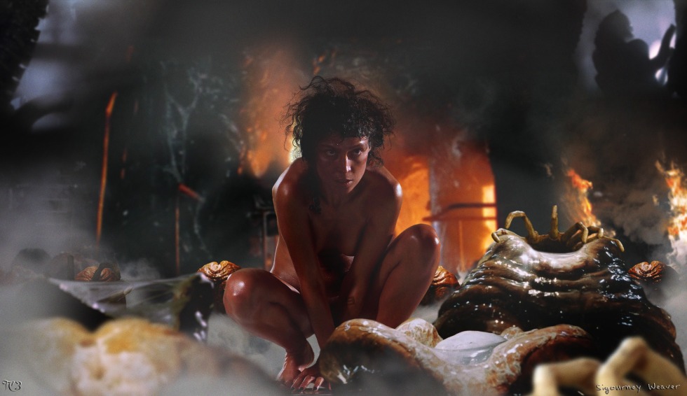 Sigurni Weaver Nude Alien