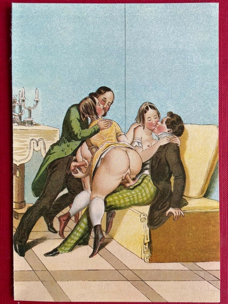 Peter Fendi (Peter Fendi) forty erotic watercolors