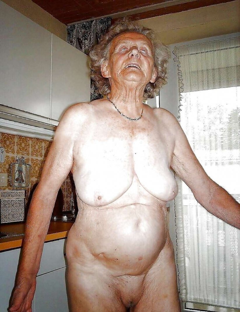 Beautiful naked old women