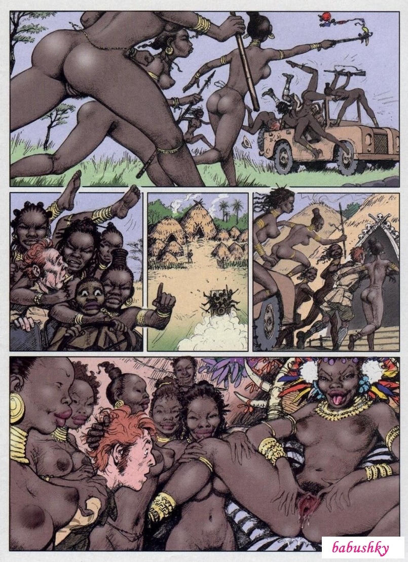 Erotic comics African tribes