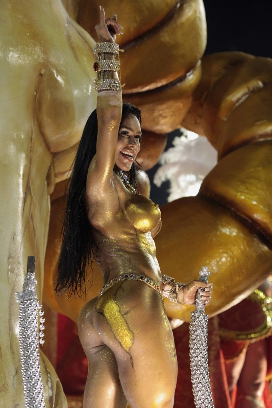 Brazilian carnival naked