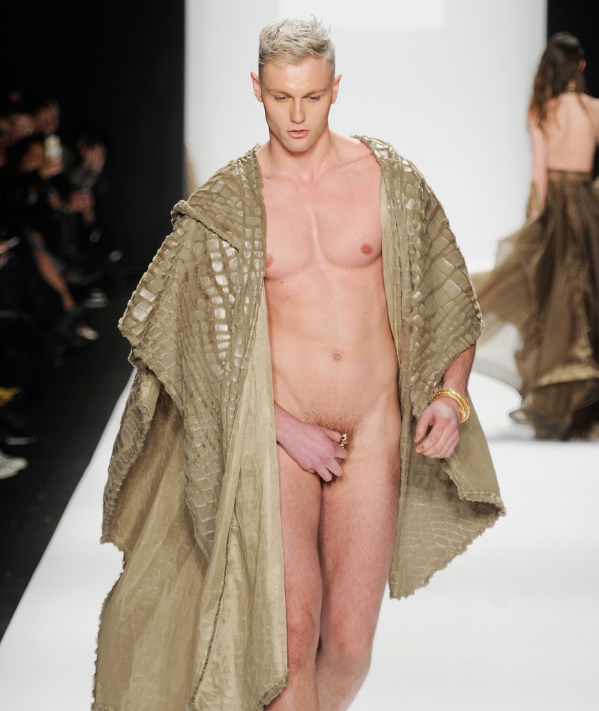 Nudity on fashion shows