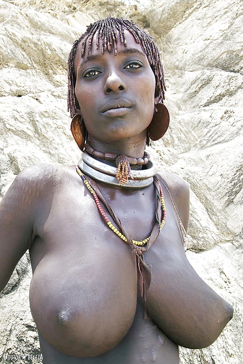 The chest of African women