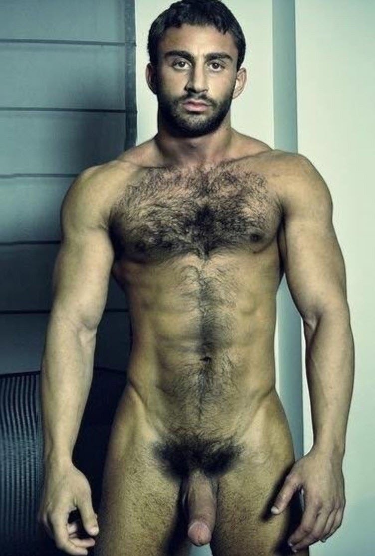 Naked hairy Caucasians