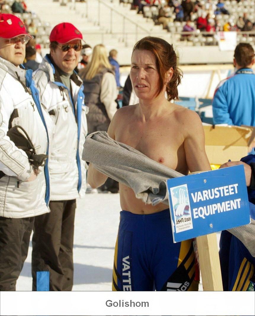 Random nudity in sports