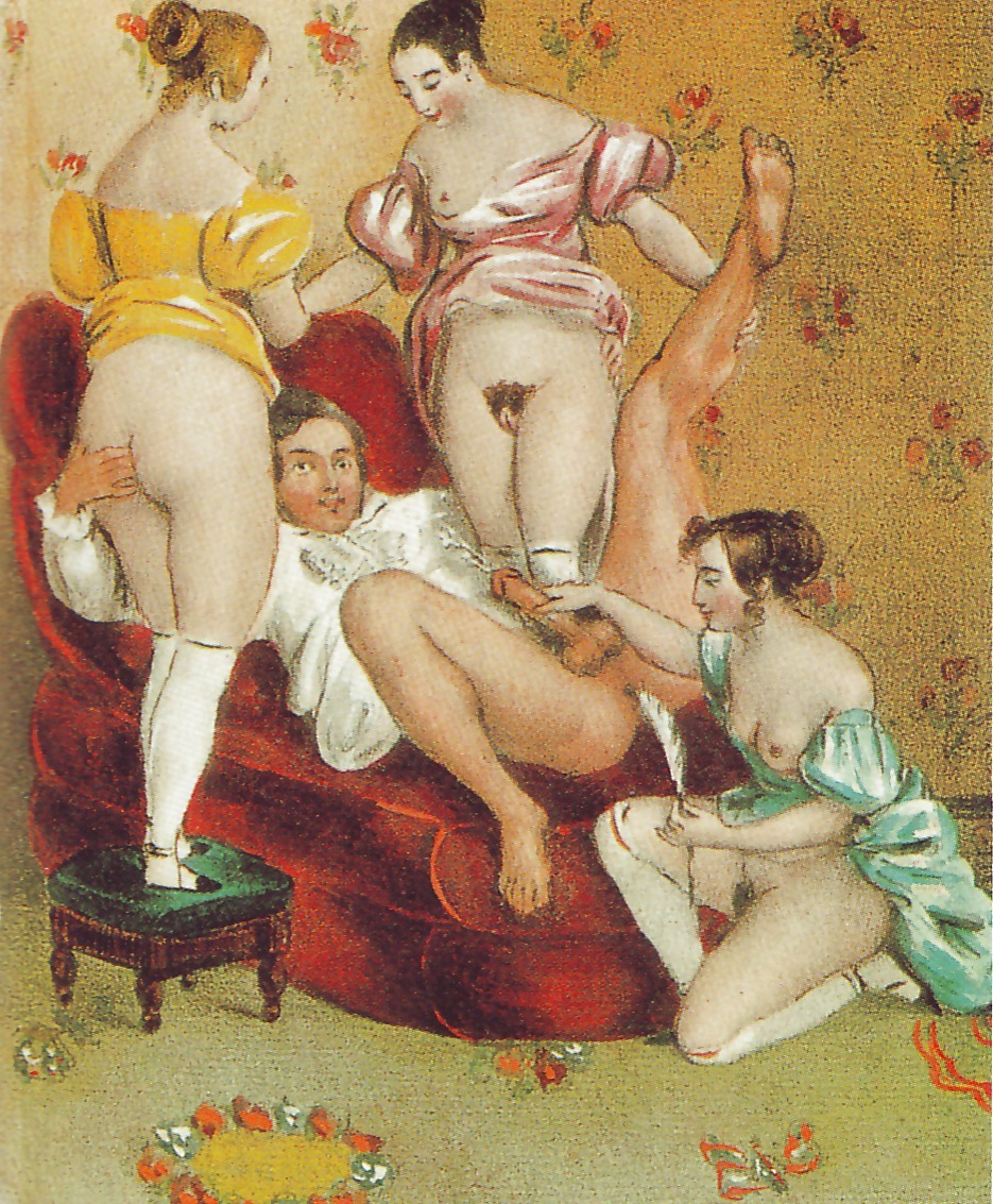 Old pornographic paintings