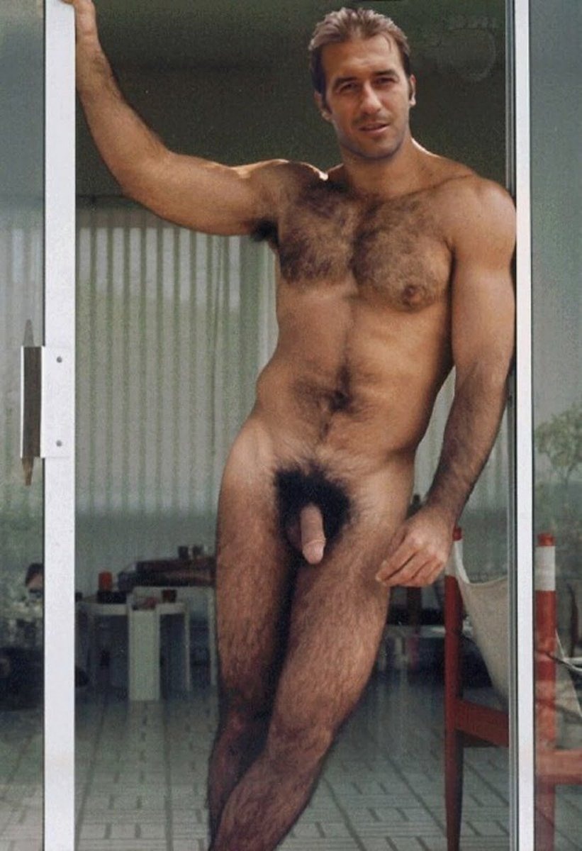 Naked pumped hairy men