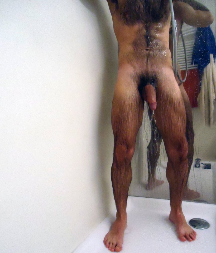 Naked beautiful hairy men