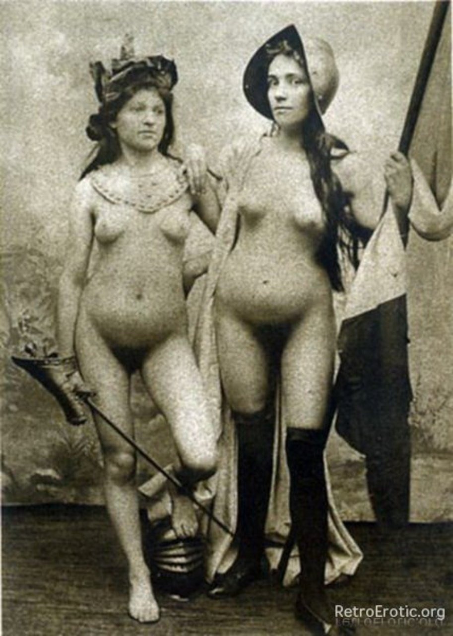 Naked women in the past