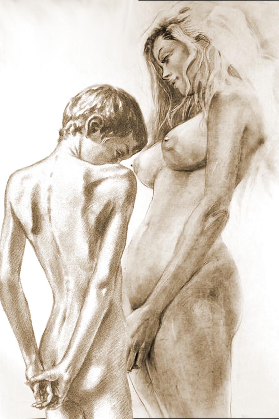Erotic drawing