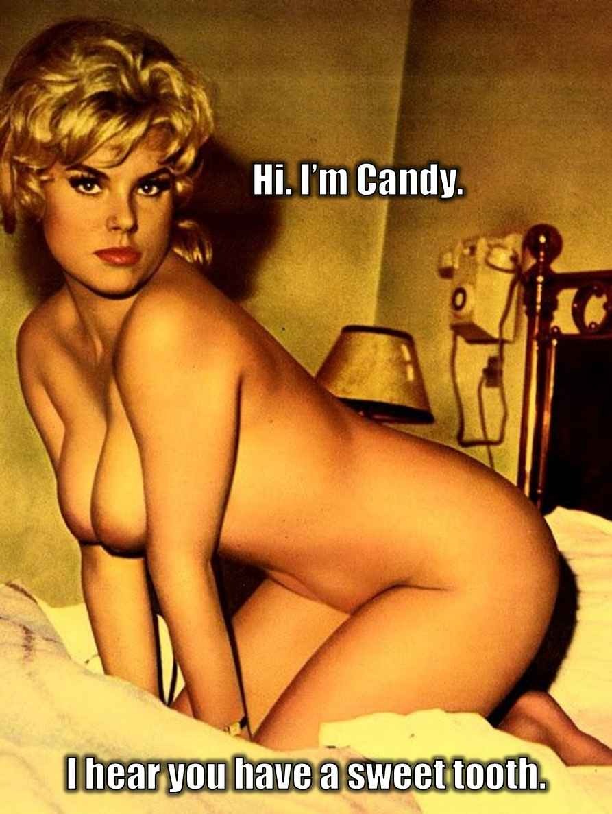 The blonde undressed retro