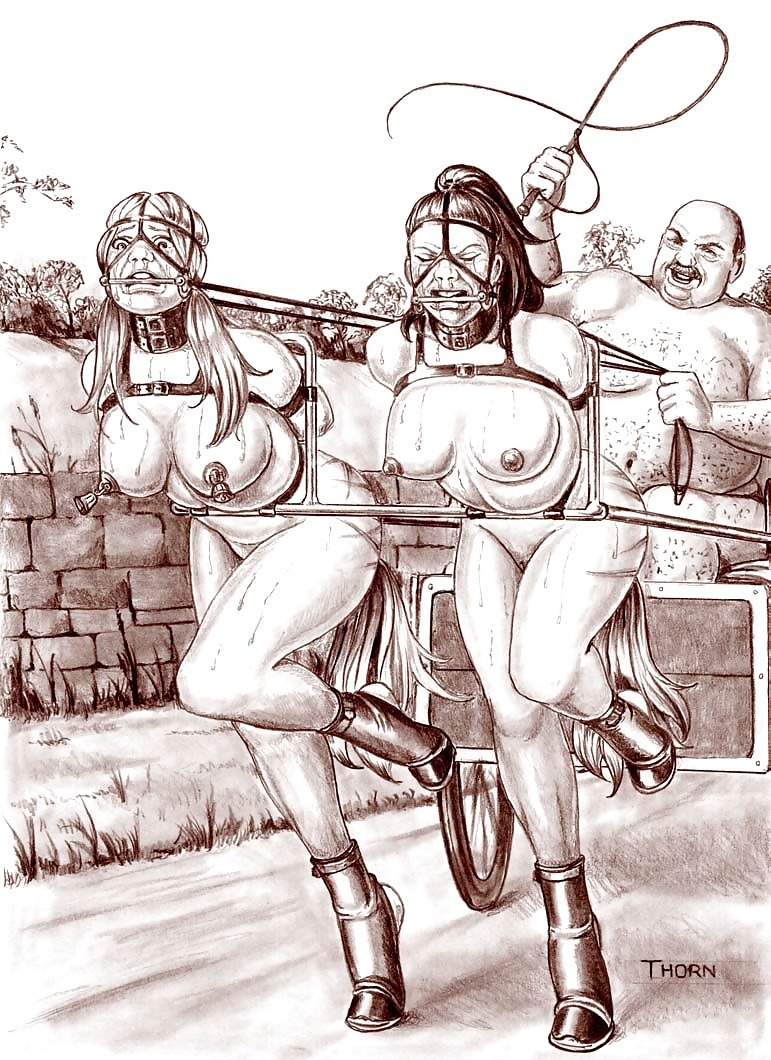 Naked slaves bdsm comics