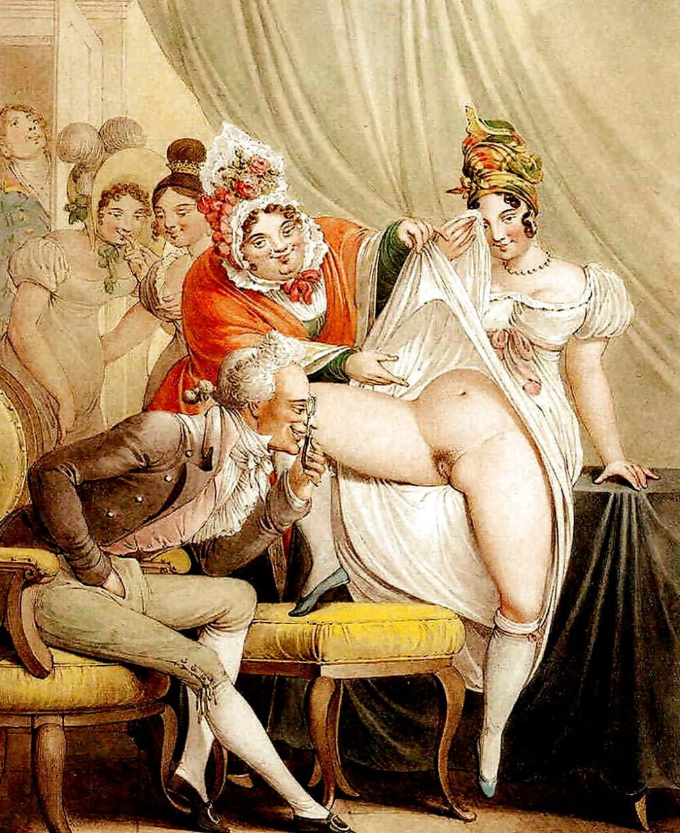 Johann Nepumuk Geiger Erotic engravings