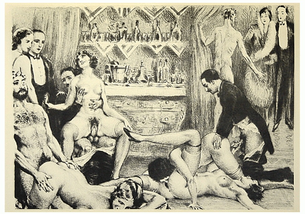 Johann Nepumuk Geiger Erotic engravings