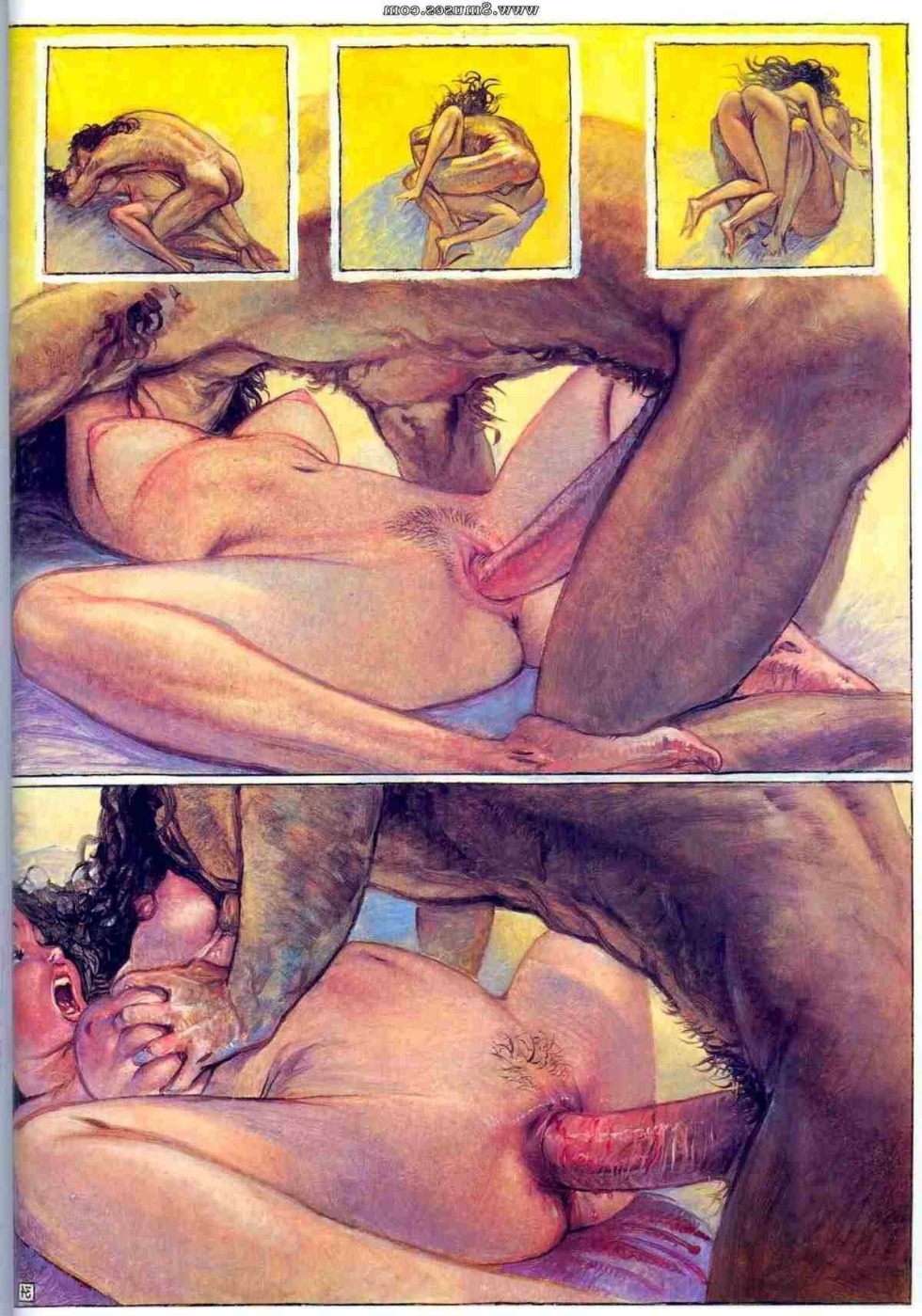 Historical erotic comics