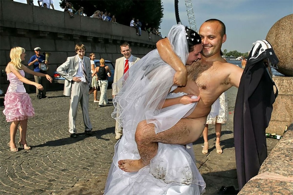 Nude from the wedding cool