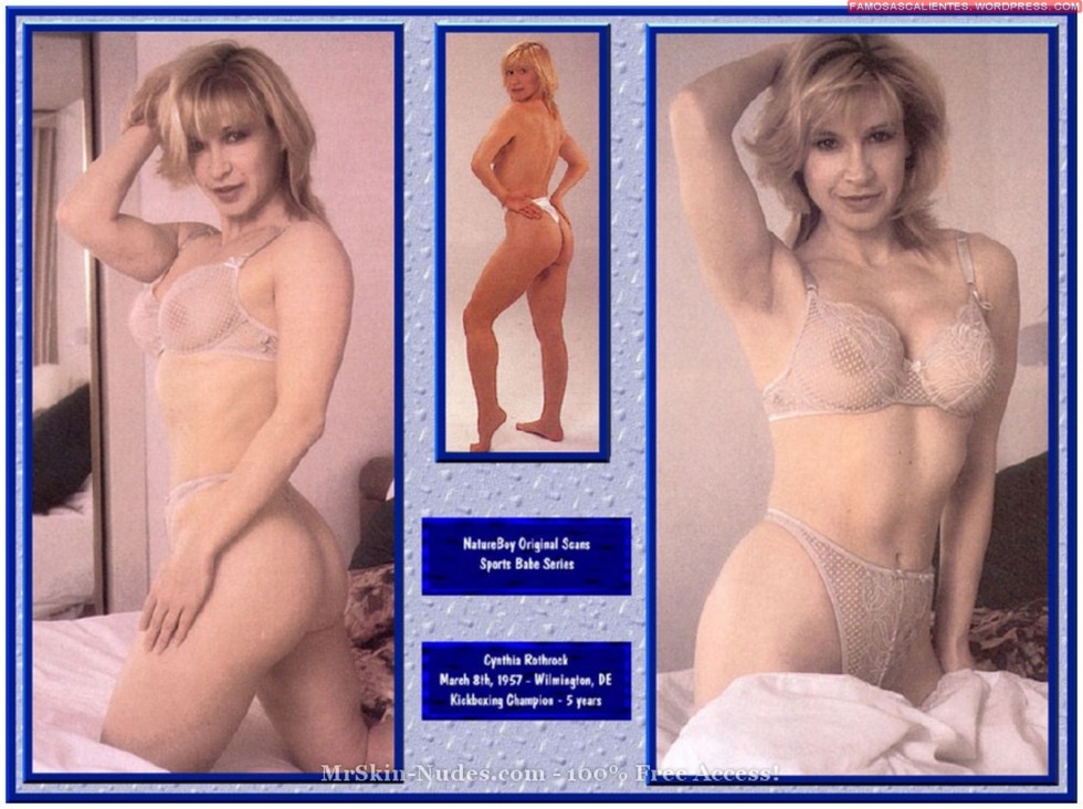 Cynthia Rotrok in his youth naked