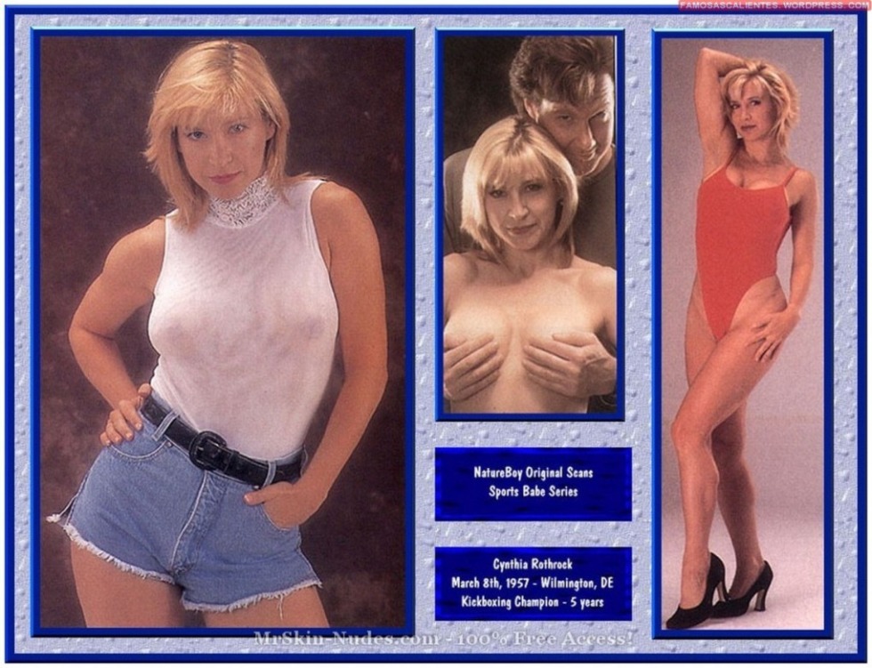 Cynthia Rotrok in his youth naked