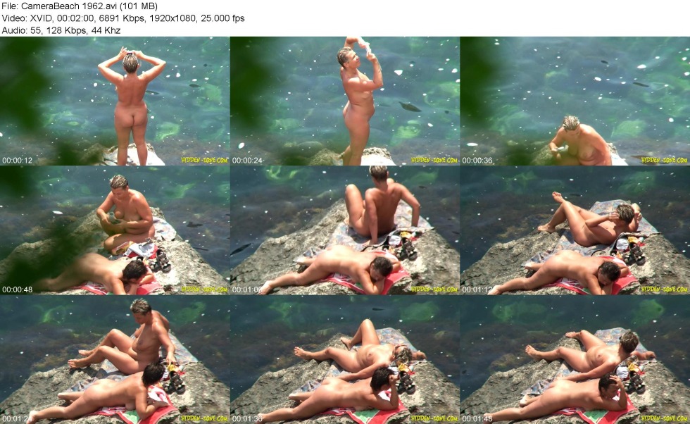 Hidden Cam Busty Brunette and Blonde on a Nude Beach