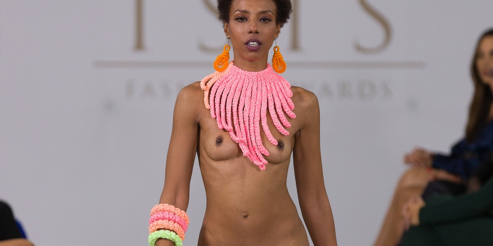 ISIS Fashion Awards 2022 Nude Accessory Runway Catwalk Show