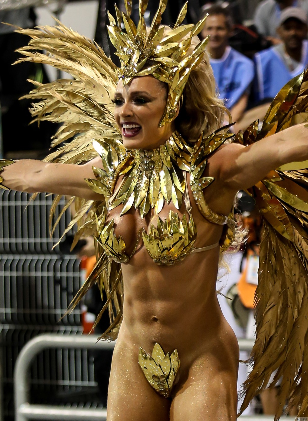 Carnival in Brazil naked