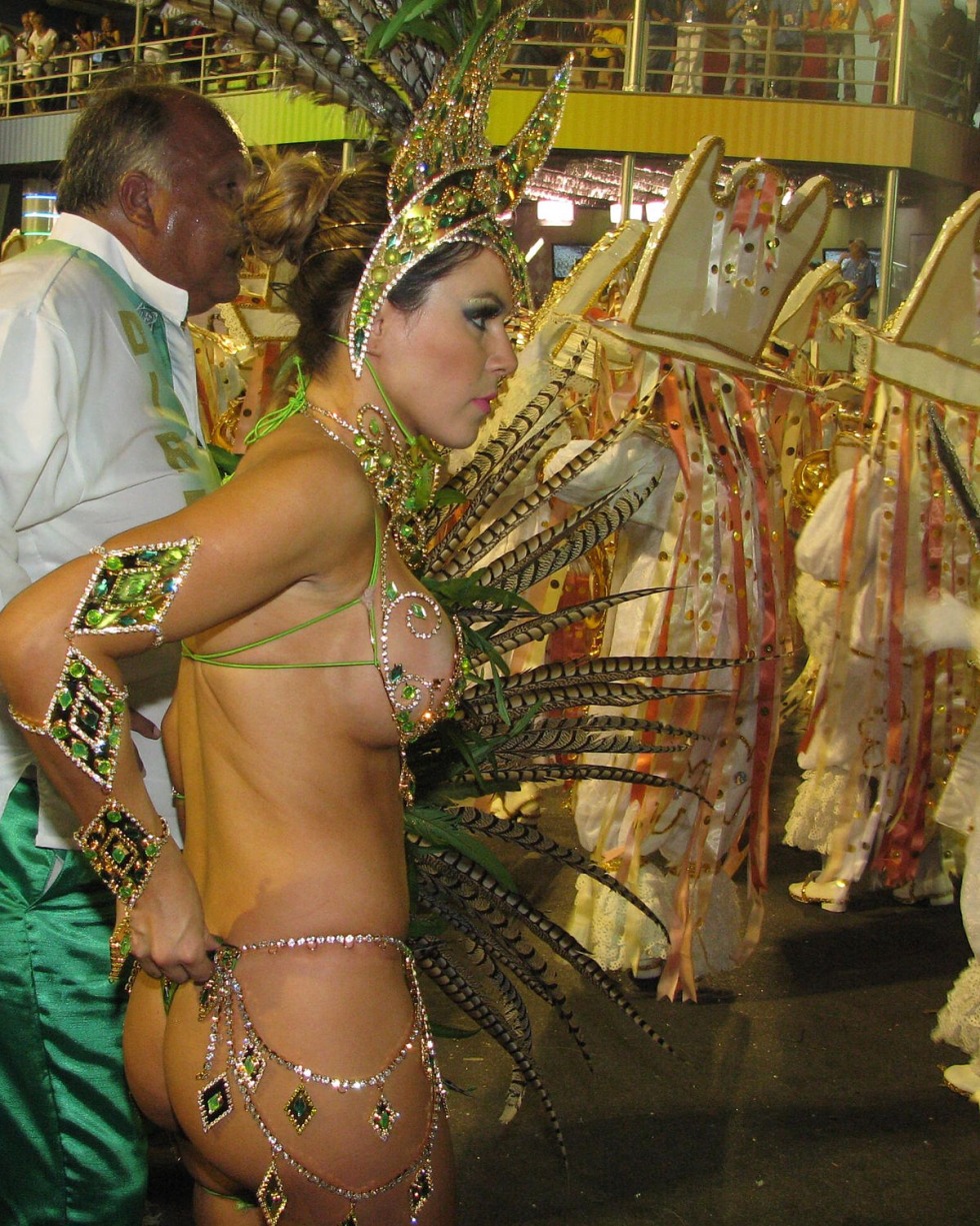 Brazilian carnival naked