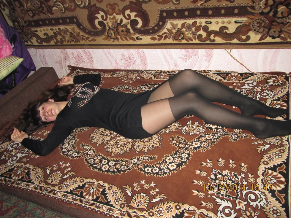 Russian women on the background of the carpet