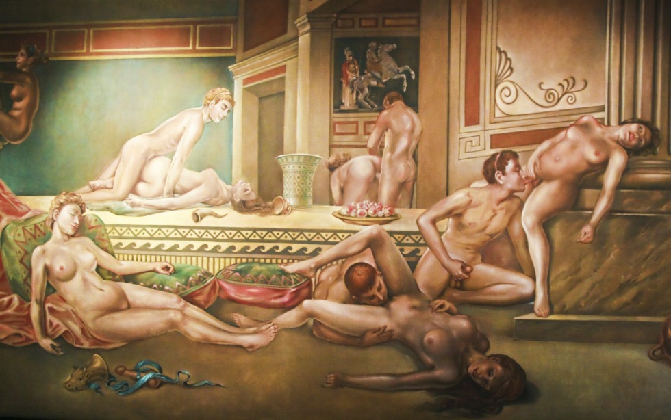 Pornographic painting