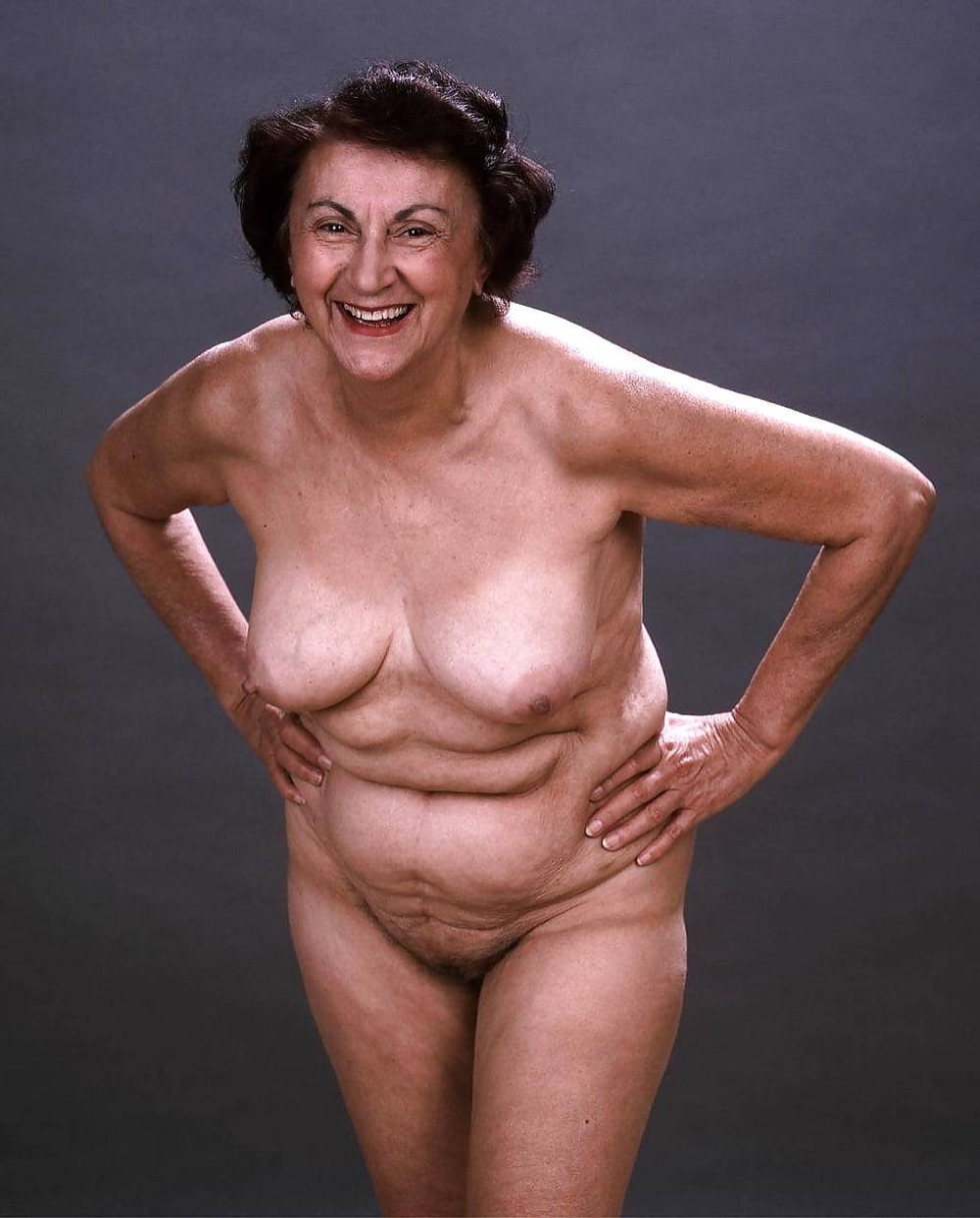 Beautiful naked old women